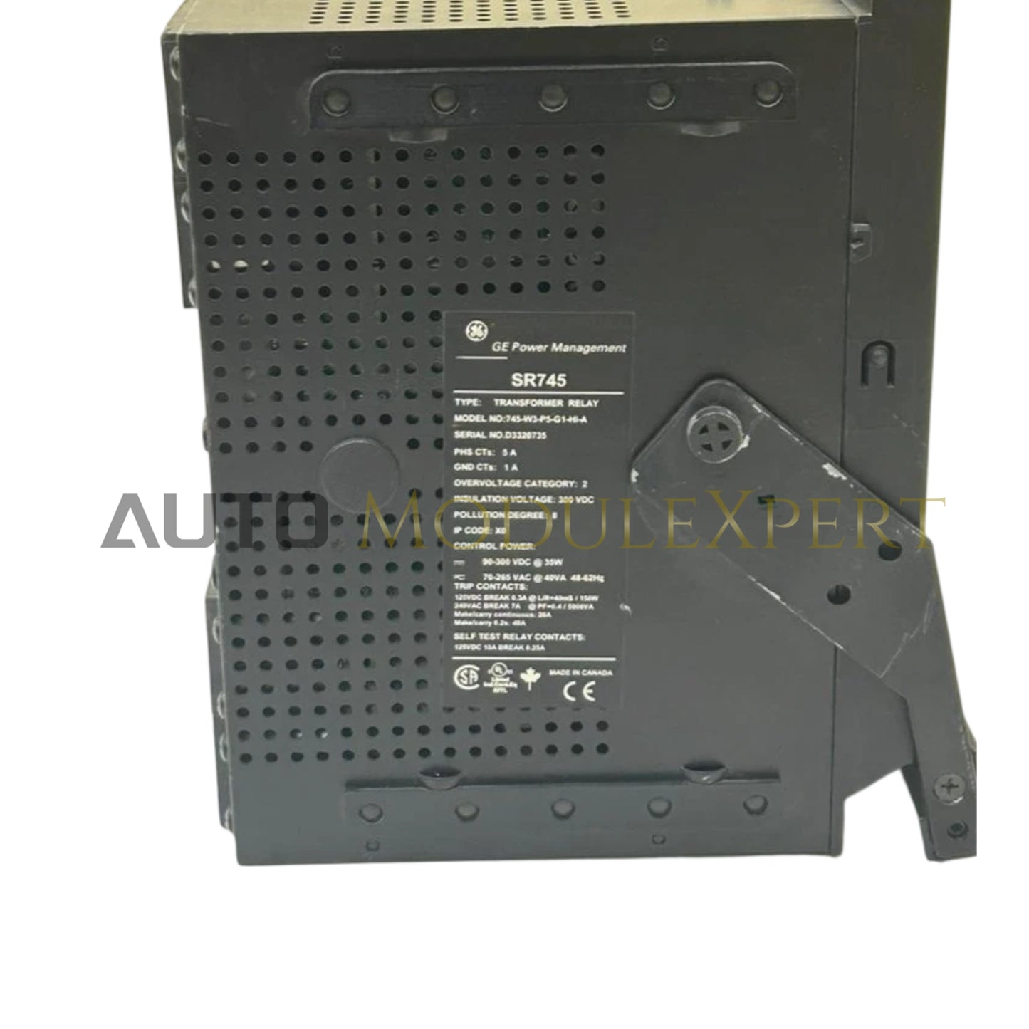 Transformer Protection Relay GE Multilin SR745-W3-P5-G5-LO-A