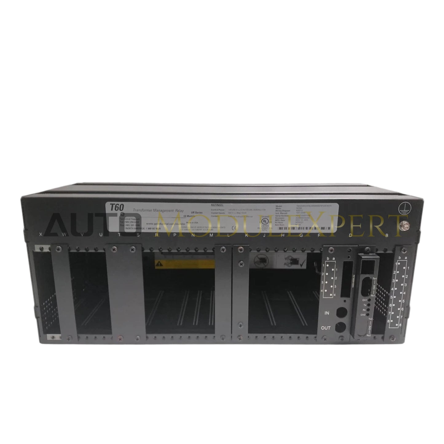 نظام حماية المحول GE T60-U03-HEH-F8L-FBL-H6W-M8N-P6X