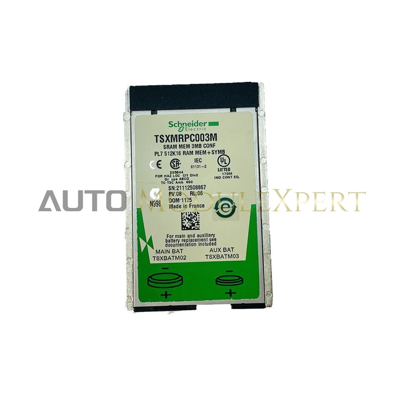 PLC SRAM Memory Card Schneider TSXMRPC003M
