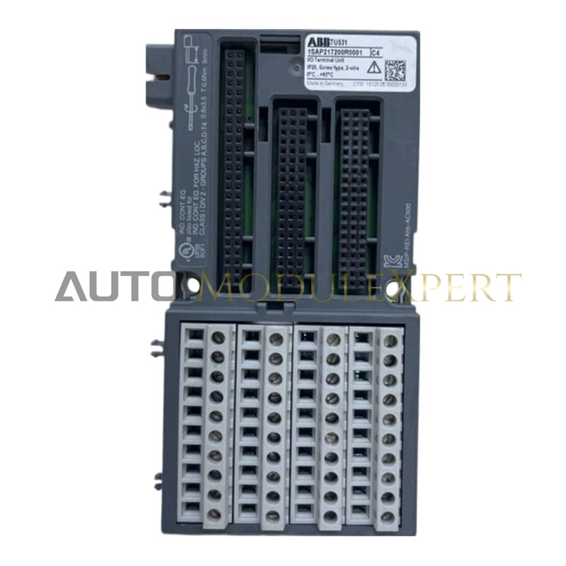 I/O Terminal Unit Precision Industrial Controller TU541 ABB