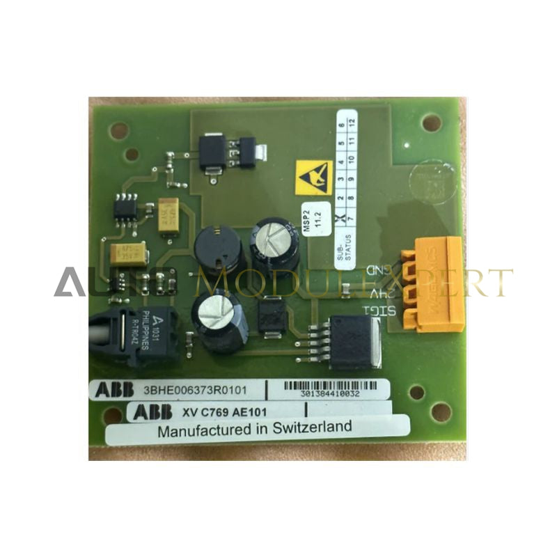 3BHE006373R0101 XVC769AE101  ABB Industrial Control Module