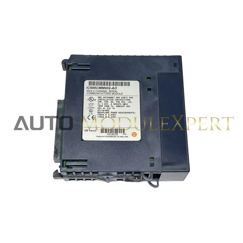 GE FANUC IC695CMM002 RX3i Módulo de comunicaciones serie de 2 canales