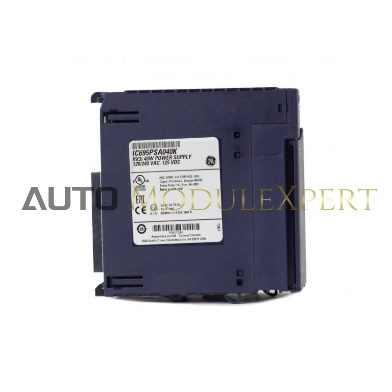 GE FANUC IC695PSA040 RX3i Универсальный источник питания для спинальных плат