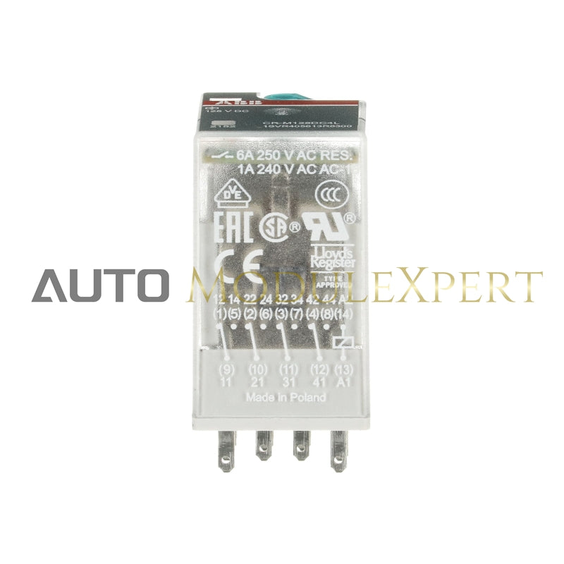 Relé de interfaz enchufable ABB CR-M125DC4L